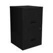 0400794012522-Classeur 2 tiroirs pour dossiers suspendus - 66 x 40 x 40 cm - noir-P_79401252_1-0
