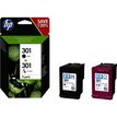 889894419392-HP 301 - Pack de 2 - noir et 3 couleurs - cartouche d'encre originale (N9J72AE)-P_79409109_4-1