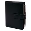 Agenda de poche Soho Randonnée Prestige avec porte mine - 1 semaine sur 2 pages - 9 x 12,5 cm - noir - Quo Vadis