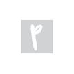 8711234004055-Pickup Déco Zoé - Étiquette autocollante 110 mm - Lettre P - blanc-P_79413422_1-0
