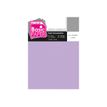 Pickup - Carton de lin - A4 (210 x 297 mm) - 215 g/m² - 10 feuilles - mauve