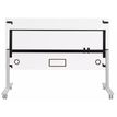 3483600757807-Table de réunion mobile et rabattable YES ! - 160 cm - Blanc-P_79419641_2-1