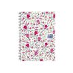 3020120113357-Oxford Floral - Carnet de notes à spirale - A5 - 120 pages - ligné-P_79424842_3-1