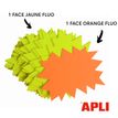 3270241003970-Apli Agipa - 50 éclatés fluo - jaune/orange - 12 x 16 cm--2