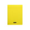 Calligraphe 8000 - Cahier polypro 24 x 32 cm - 96 pages - petits carreaux (5x5 mm) - jaune