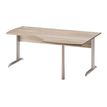3483600784278-Bureau compact à droite JAZZ+ - 180 cm - Pieds métal - Chêne gris-P_79426228_1-0