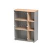 3483600784681-Rangement haut JAZZ+ - L80 x H112 x P39 - 2 portes vitrées - Hêtre-P_79426266_1-0
