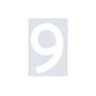 8711234016775-Pickup Home 3D Rio - Étiquette autocollante 60 mm - Chiffre 9 - blanc-P_79427973_1-0