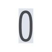 8711234017468-Pickup Home 3D Oslo - Étiquette autocollante 90 mm - Chiffre 0 - gris-P_79428013_1-0