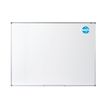 DAHLE - Tableau blanc émaillé 45 x 60 cm - magnétique - cadre alu renforcé