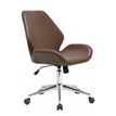 3397703559094-Fauteuil de bureau JAKARTA - sans accoudoirs - Marron-P_79430965_1-0