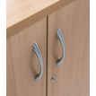 3253310161733-Armoire mi-haute IDRA/DUAL -  L80 x H102 x P47 - 2 portes - 2 tablettes métal DS - Corps blanc --P_79432187_2-1