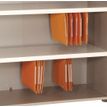 3253310161733-Armoire mi-haute IDRA/DUAL -  L80 x H102 x P47 - 2 portes - 2 tablettes métal DS - Corps blanc --P_79432187_6-5