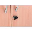 3253310161825-Armoire basse IDRA/DUAL - H72 x L80 x P47 - 2 portes - Corps blanc - Dessus et portes imita-P_79432196_3-2