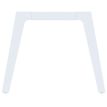 3253310163317-Bureau STEELY Manager - L180 x P100 x H72,5 cm - plateau imitation Chêne clair - Pieds bla-P_79432612_2-2