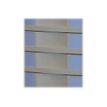 3219099811610-Module 4 tiroirs pour armoire à rideaux - hauteur 100 mm - gris/bleu-P_79433049_4-3