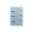 3219099811610-Module 4 tiroirs pour armoire à rideaux - hauteur 100 mm - gris/bleu-P_79433049_5-4