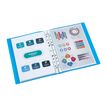 3135250956870-Viquel Propyglass - Classeur à anneaux personnalisable - Dos 25 mm - A4 - bleu-P_79435226_2-1