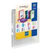 3135250956900-Viquel Propyglass - Classeur à anneaux personnalisable - Dos 35 mm - A4 - transparent-P_79435227_1-0