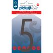 8711234018212-Pickup Home 3D Stockholm - Étiquette autocollante 90 mm - Chiffre 5 - gris-P_79435443_1-0