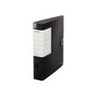 Leitz 180° Solid - Classeur à levier - Dos 65 mm - A4 - pour 350 feuilles - noir