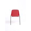3701338800313-Chaise CHARLOTTE - pieds chromés sans accroche - rouge-P_79438541_4-3