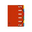 3130630550655-Exacompta Harmonika - Trieur à fenêtres 6 positions - rouge-P_79440066_1-0