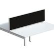 3660141254532-Ecran de séparation cadre aluminium H33 x L140 cm - cadre aluminium blanc - toile noir-P_79441008_1-0