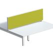 3660141254617-Ecran de séparation cadre aluminium H33 x L120 cm - cadre aluminium blanc - toile vert-P_79441016_1-0