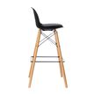 3660141230291-Lot de 2 tabourets haut STEELWOOD - pied hêtre - assise noire-P_79441207_2-1