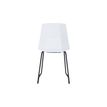 3660141232592-Lot de 2 chaises CUBE - Pieds trapèzes acier noir - assise blanche-P_79441231_4-3