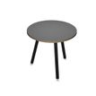 2012349511855-Table ronde - H74,4 cm - 80 cm - 3 pieds noir - plateau anthracite-P_79441733_1-0