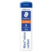 4007817214060-STAEDTLER Mars micro - Etui de 12 Mines pour porte mines - B - 0,9 mm--0