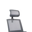 3760185020855-Fauteuil de bureau LIBERTY 02 - accoudoirs fixes - appui-tête réglable - noir et gris--6