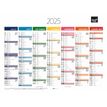 3371010323258-Quo Vadis Arc en Ciel - Calendrier 7 mois par face - 40,5 x 55 cm--1