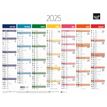 Quo Vadis Arc en Ciel - Calendrier 7 mois par face - 33,5 x 43 cm