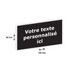 2012348178448-Plaque personnalisée avec votre texte - 150 x 80 mm - noire - adhésivée prête à poser--0