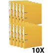 2012348400105-Exacompta Prem'Touch - 10 Classeurs à levier - Dos 80 mm - A4 Maxi - pour 600 feuilles - jaune--0