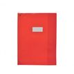 3045050058219-Oxford School Life - Protège cahier - 24 x 32 cm - rouge translucide--0