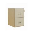 Classeur 2 tiroirs pour dossiers suspendus - 68 x 42 x 54 cm - beige
