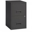 Classeur 2 tiroirs pour dossiers suspendus - 68 x 42 x 54 cm - anthracite