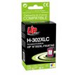 Cartouche compatible HP 302XL - cyan, magenta, jaune - Uprint