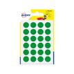 Avery - 168 Pastilles adhésives - vert - diamètre 15 mm