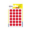 Avery - 168 Pastilles adhésives - rouge - diamètre 15 mm