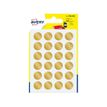 Avery - 120 Pastilles adhésives - or - diamètre 15 mm