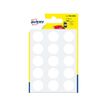 Avery - 105 Pastilles adhésives - blanc - diamètre 19 mm