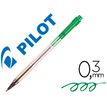 4902505114984-Pilot BP-S Matic - 12 Stylos à bille - vert - rétractable - 0.7 mm--0