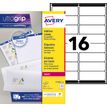 Avery - 240 Étiquettes adresse blanches - 99,1 x 33,9 mm - Impression laser - réf L7162-15