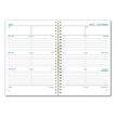 3660942057639-Agenda Vérone - 1 semaine sur 2 pages - 16 mois - 14 x 18 cm - disponible dans différentes couleurs ---3
