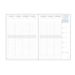 3660942060455-Agenda Vérone - 1 semaine sur 2 pages - 16 mois  - A4 (21 x 29,7 cm) - disponible dans différentes cou--3